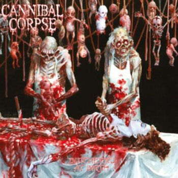 New Vinyl Cannibal Corpse - Butchered At Birth (White/Red Splatter) [Import] LP
