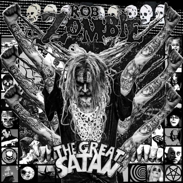 New Vinyl Rob Zombie - The Great Satan (Ghostly Black) LP