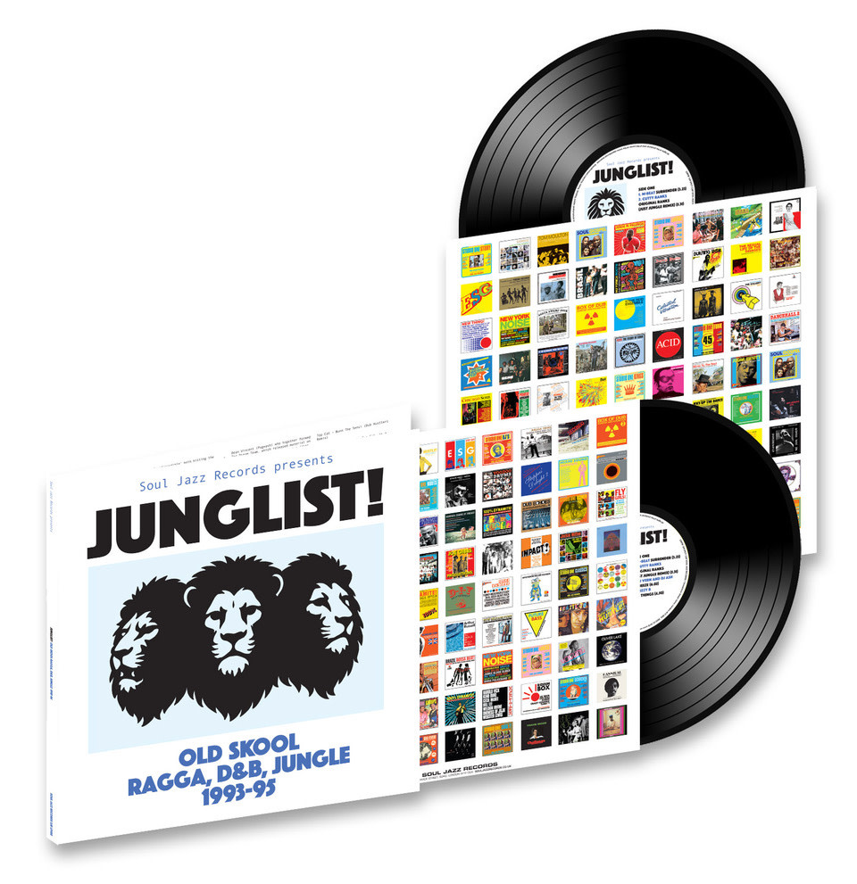 New Vinyl Soul Jazz Records Presents - JUNGLIST! Old Skool Ragga, D&B, Jungle 1993-95 2LP