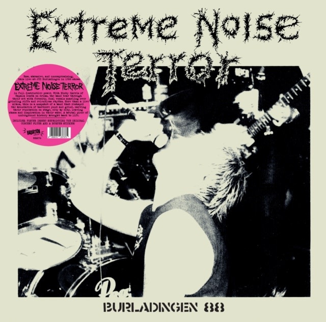 New Vinyl Extreme Noise Terror - Burladingen '88 (Yellow) LP