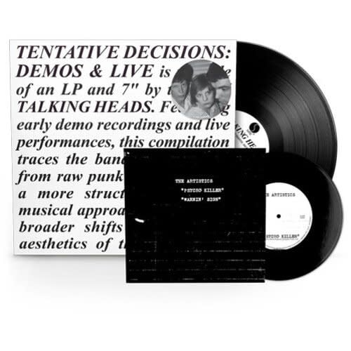 New Vinyl The Talking Heads - Tentative Decisions: Demos & Live LP+7"
