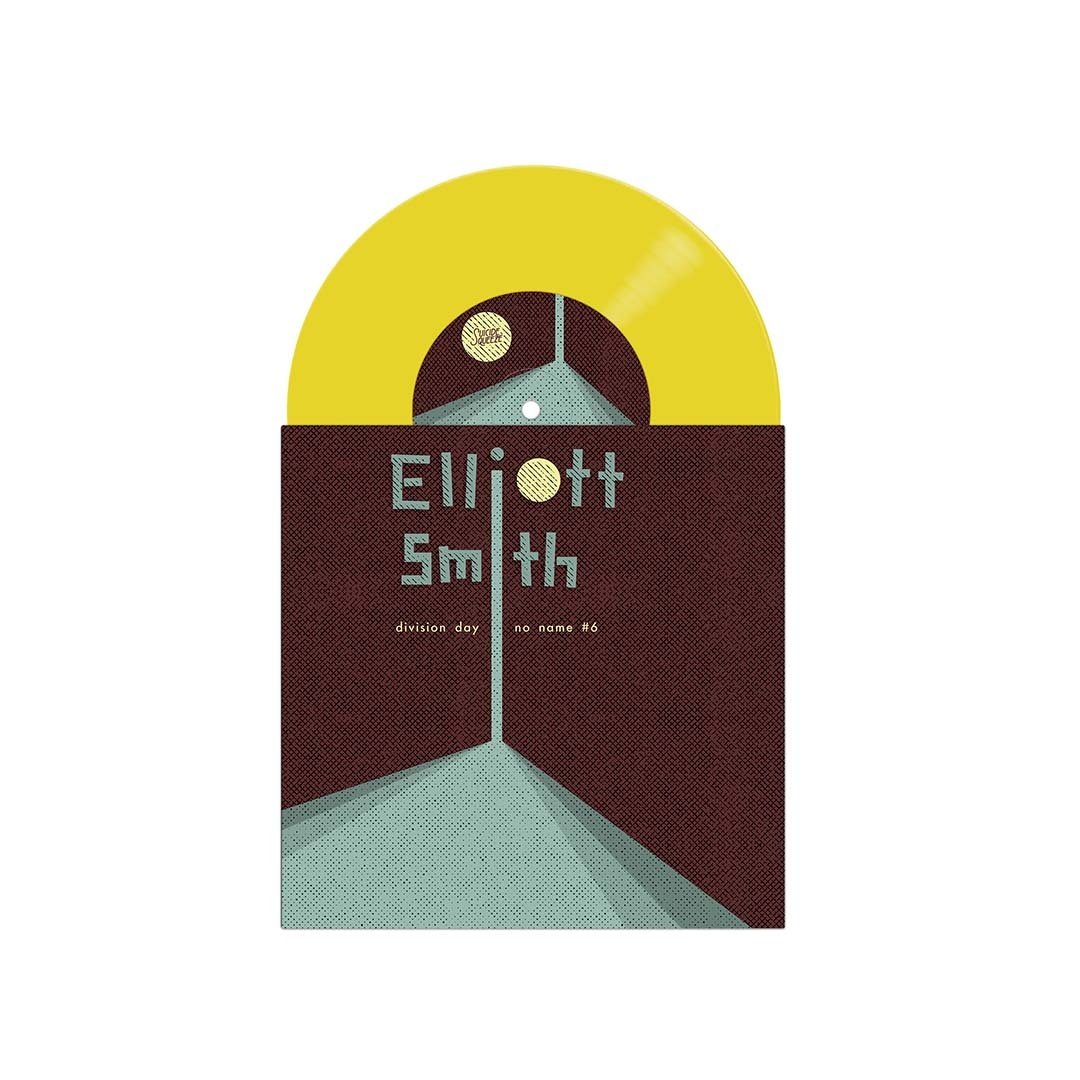 New Vinyl Elliott Smith - 'Division Day' (Transparent Yellow) 7"