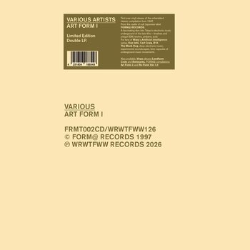 New Vinyl Various - Art Form 1 2LP