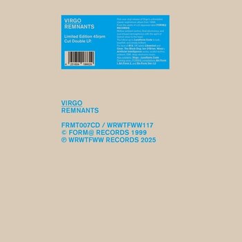 New Vinyl Virgo -  Remnants 2LP