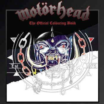 Book The Official Motörhead Colouring Book