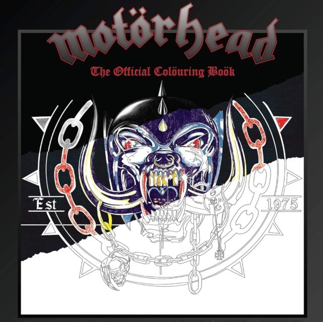 Book The Official Motörhead Colouring Book
