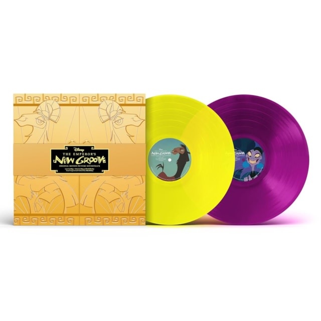 New Vinyl Various - The Emperor's New Groove OST (Potion Purple & Llama Yellow) 2LP