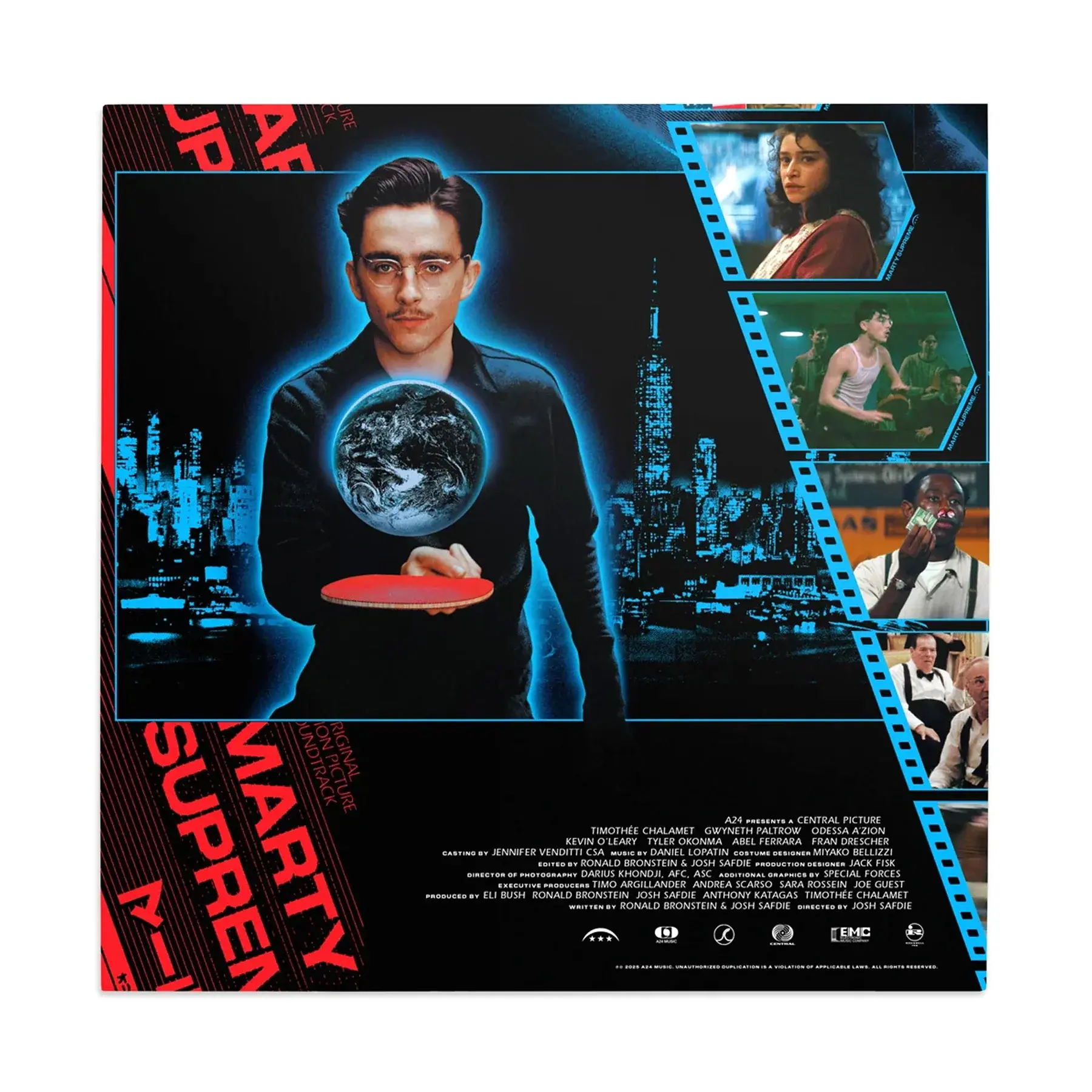 New Vinyl Daniel Lopatin - Marty Supreme OST (Black/Clear) 2LP