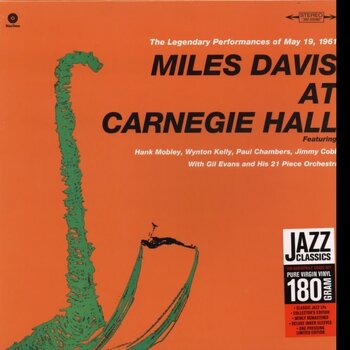 New Vinyl Miles Davis - At Carnegie Hall [Import] (180g) LP