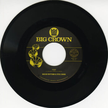 New Vinyl Bacao Rhythm & Steel Band - PIMP b/w Police in Helicopter 7"