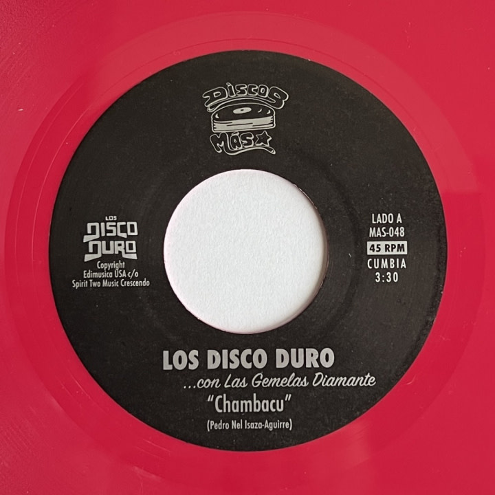 New Vinyl Los Disco Duro Con Las Gemelas Diamante - Chambacu b/w Momentos Enamorados 7"