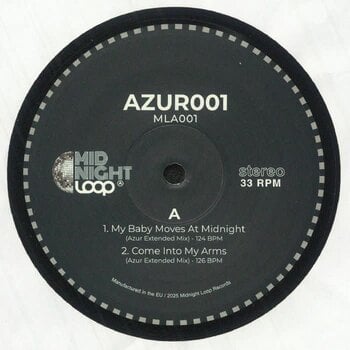 New Vinyl Midnight Loop - AZUR001 12"
