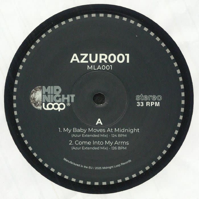 New Vinyl Midnight Loop - AZUR001 12"