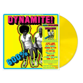 New Vinyl Soul Jazz Records - 600% DYNAMITE! Ska, Soul, Rocksteady, Funk and Dub in Jamaica (Transparent Yellow) LP