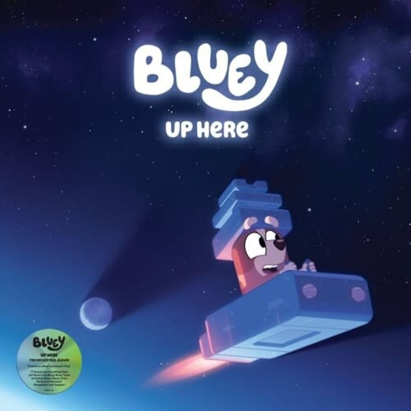 New Vinyl Bluey - Up Here (Blue) [Import] LP - Sweat Records