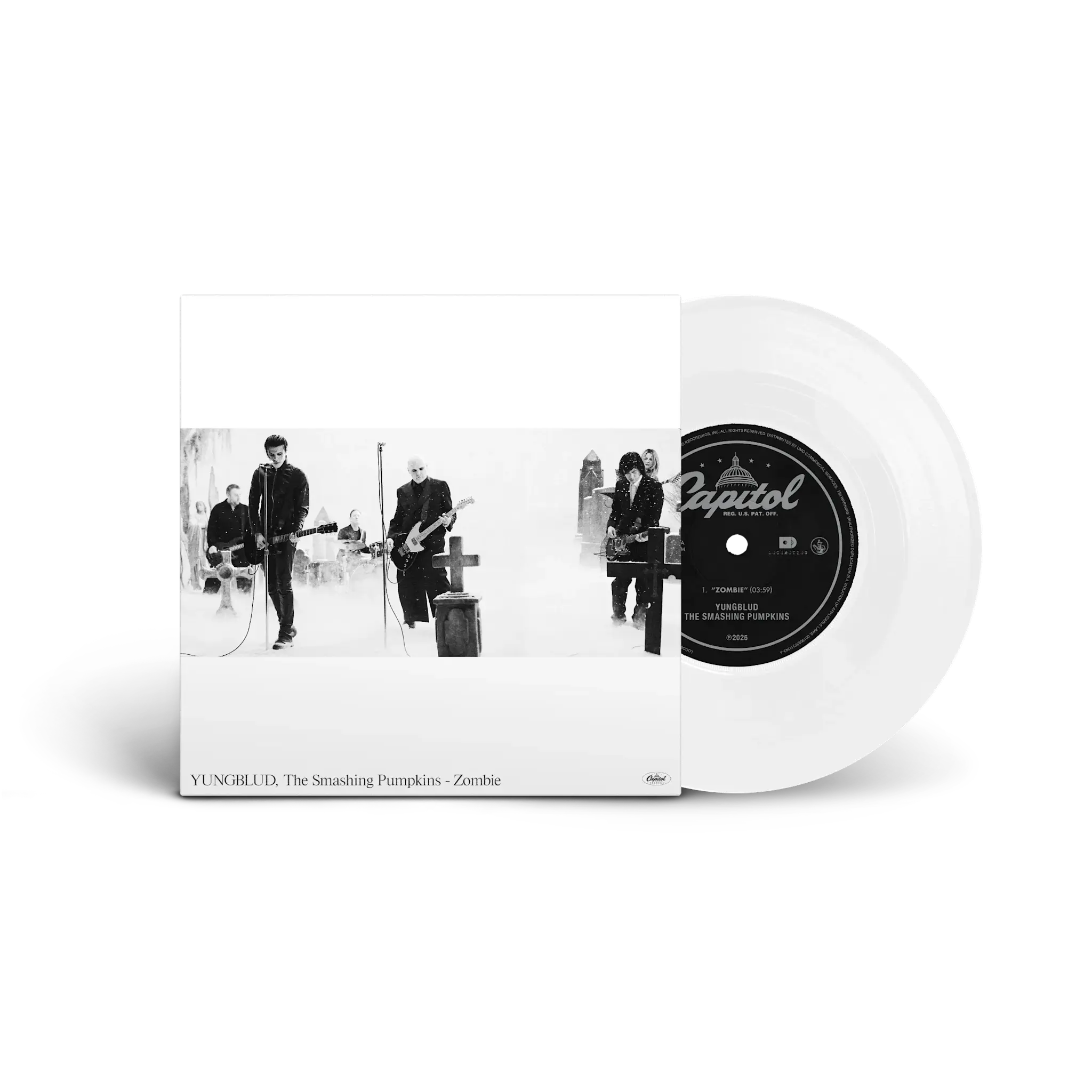 New Vinyl Yungblud / The Smashing Pumkins - Zombie (Limited, White) 7"