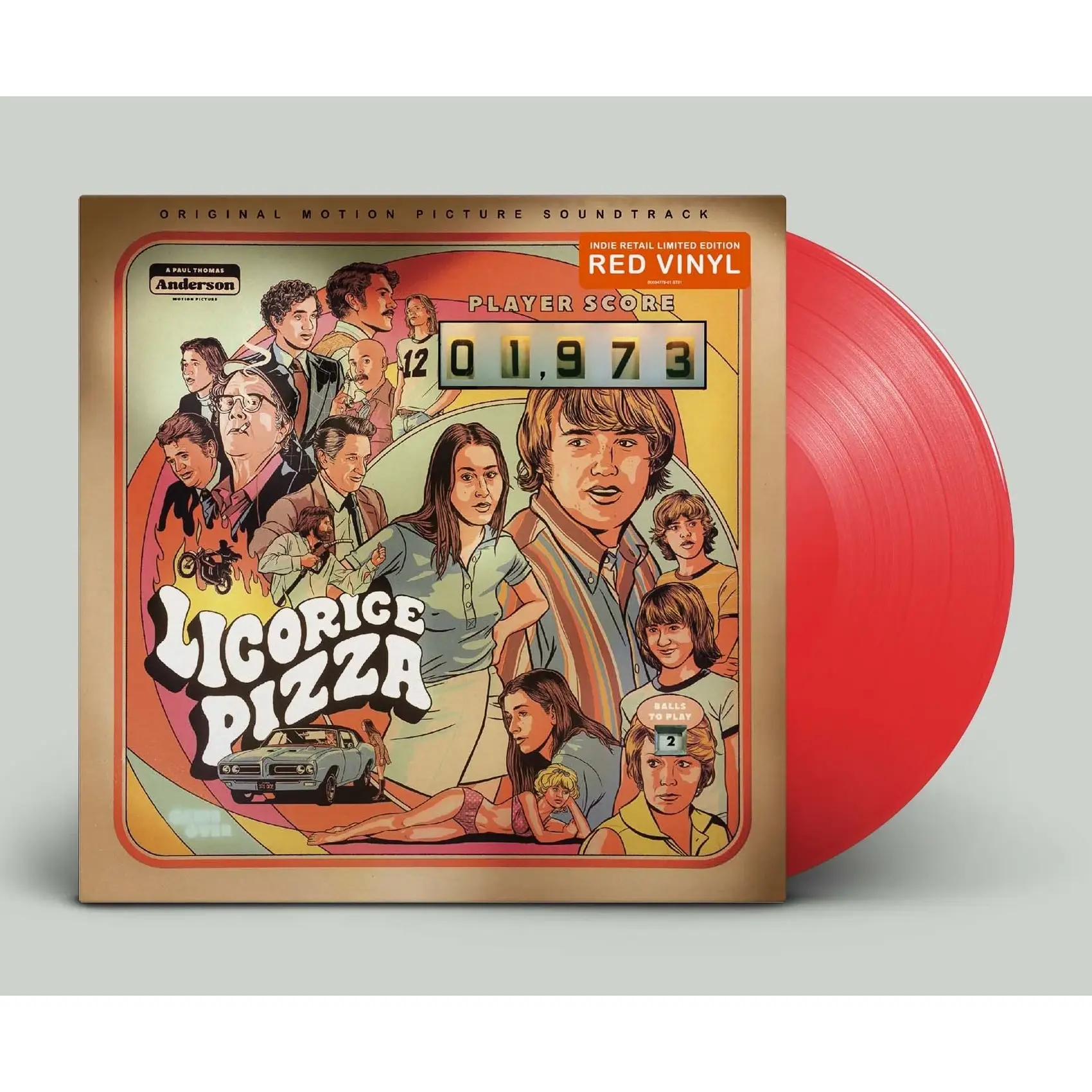 New Vinyl Various - Licorice Pizza OST (IEX, Red) 2LP