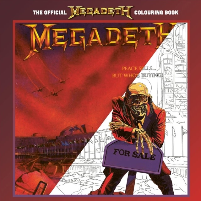 Book The Official Megadeath Colouring Book