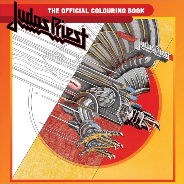 Book The Official Judas Priest Colouring Book