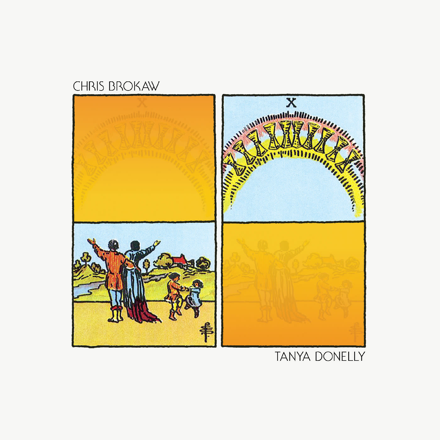 New Vinyl Tanya Donelly & Chris Brokaw - The Undone Is Done Again (RSD Exclusive, Yellow) LP