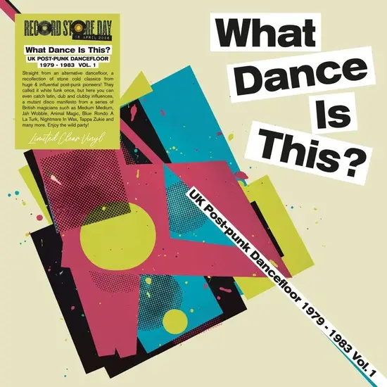 New Vinyl Various - What Dance Is This? UK Post Punk Dancefloor Vol.1 (1979-1983) (RSD Exclusive, Clear) LP