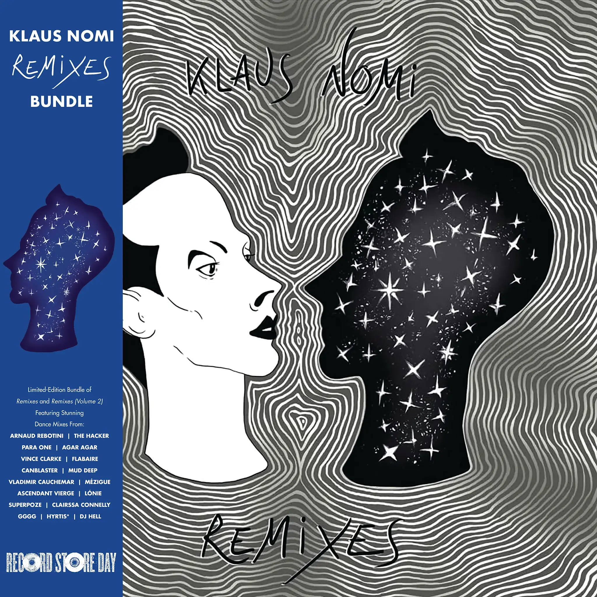 New Vinyl Klaus Nomi - Remixes Bundle (RSD Exclusive) 2LP