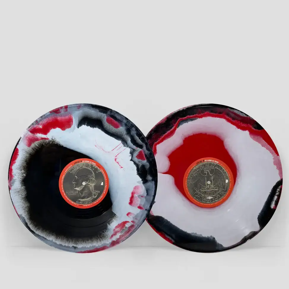 New Vinyl As Good As Dead - Local H (Red/White/Black Swirl) LP
