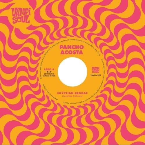 New Vinyl Pancho Acosta & Money Chica - Egyptian Reggae (Multicolor, Splatter) 7"