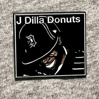Enamel Pin J Dilla Donuts Enamel Pin