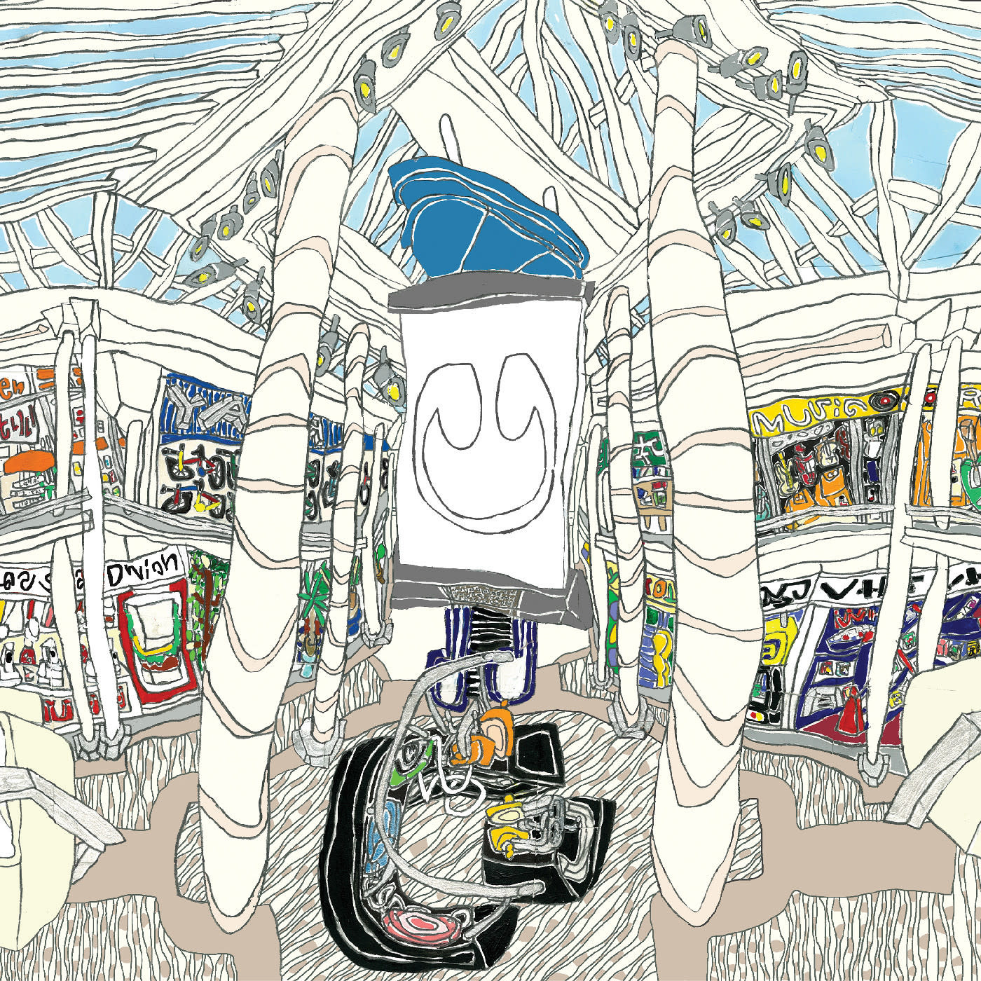 New Vinyl Underscores - U ( Clear) LP