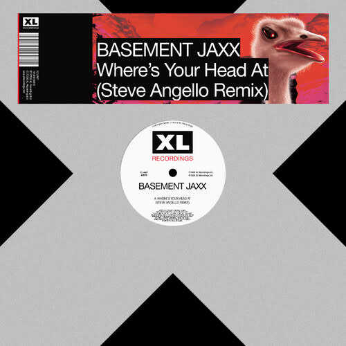 New Vinyl Basement Jaxx - Where's Your Head At (Steve Angello Remix) 12"