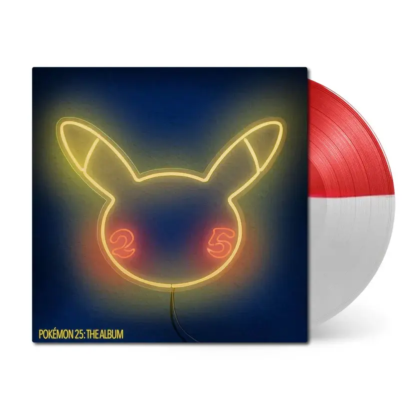 New Vinyl Various - Pokemon 25: The Album (Pokeball Pattern) LP