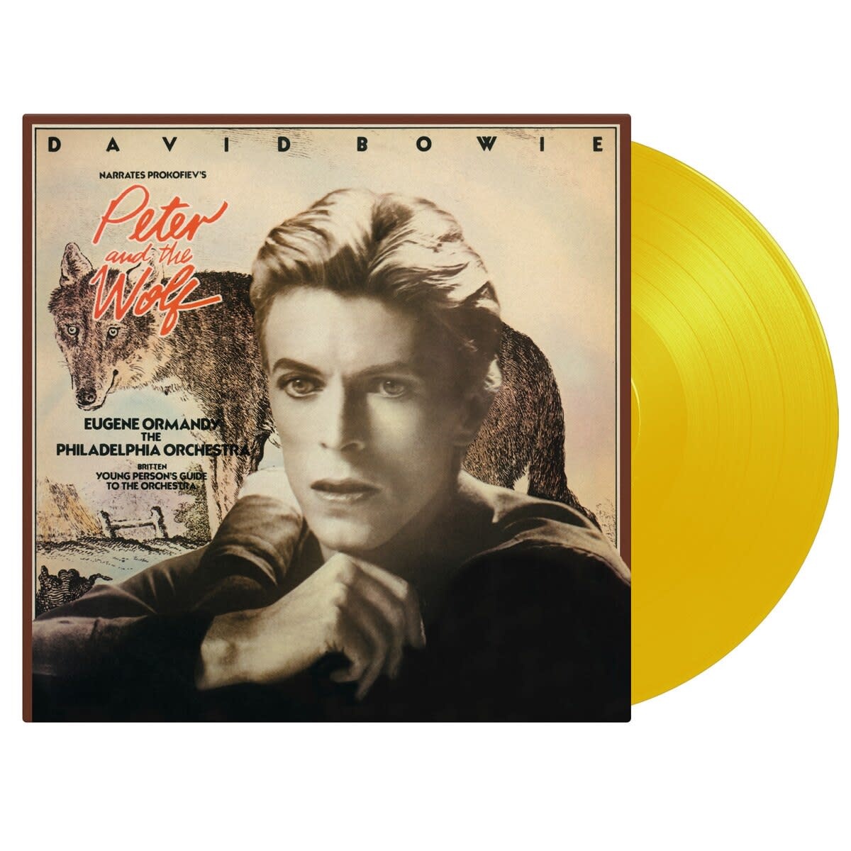 New Vinyl David Bowie - Narrates Prokofiev's Peter And The Wolf  (Limited, Yellow, 180g) LP