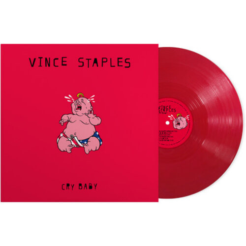New Vinyl Vince Staples - Cry Baby (IEX, Bonus Track, Red) LP