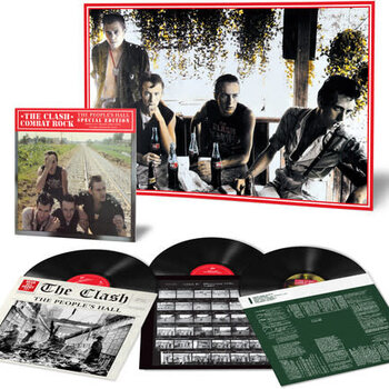 New Vinyl The Clash - Combat Rock + The People's Hall (Special Edition, 180g) 3LP