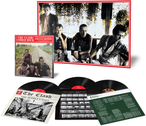 New Vinyl The Clash - Combat Rock + The People's Hall (Special Edition, 180g) 3LP