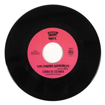 New Vinyl Los Guapos Sensibles - Cumbia De Colombia b/w Fade Into You 7"