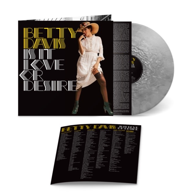 New Vinyl Betty Davis - Is It Love Or Desire (Silver) LP