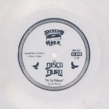 New Vinyl Los Disco Duro - Pa' La Paloma (Clear, Flexi-Disc) 7"