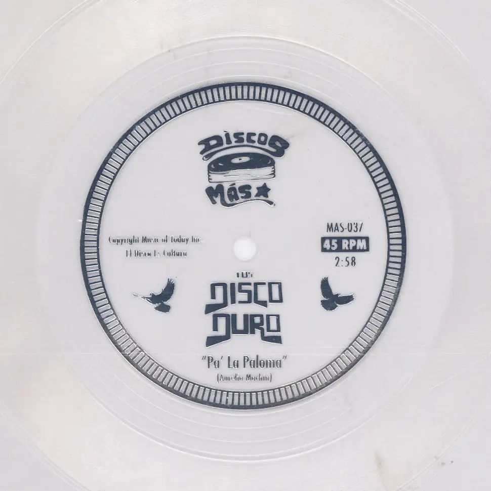 New Vinyl Los Disco Duro - Pa' La Paloma (Clear, Flexi-Disc) 7"