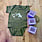 Shirt Sweat x Beatriz Monteavaro "Iguana" Olive Baby Onesie