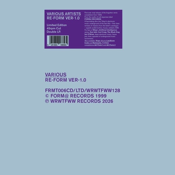 New Vinyl Various - Re-Form Ver-1.0 2LP