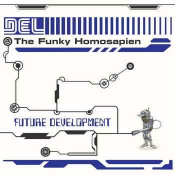 New Vinyl Del the Funky Homosapien - Future Development (Royal Blue/Silver) LP