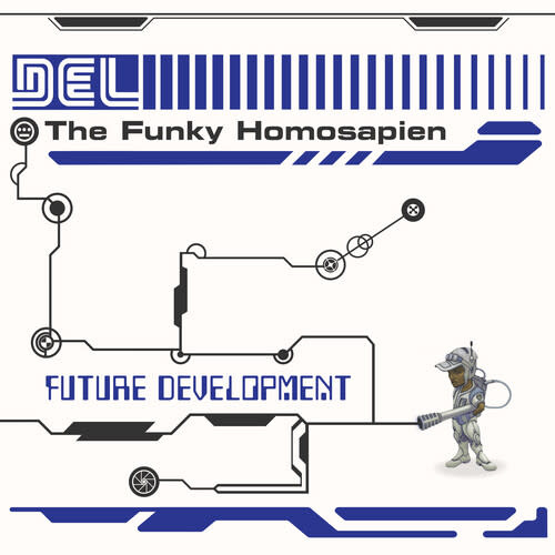 New Vinyl Del the Funky Homosapien - Future Development (Royal Blue/Silver) LP