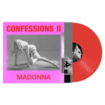 New Vinyl Madonna - Confessions II (IEX, Red, Alternate Cover) LP