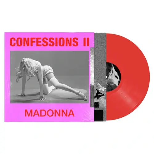 New Vinyl Madonna - Confessions II (IEX, Red, Alternate Cover) LP