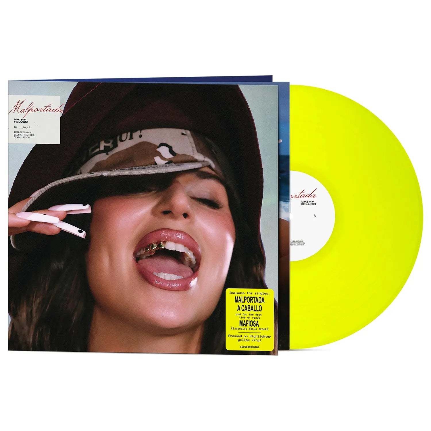 New Vinyl Nathy Peluso - Malportada (Yellow) LP