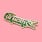 Enamel Pin EAT RACISTS Gator Enamel Pin