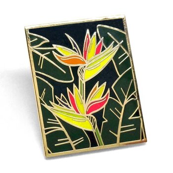 Enamel Pin Birds of Paradise Enamel Pin