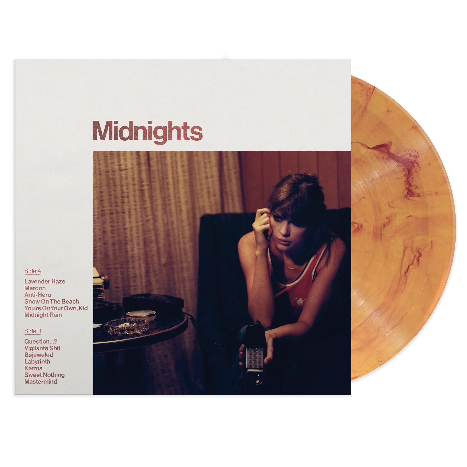New Vinyl Taylor Swift - Midnights (Blood Moon) LP
